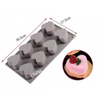 📌สินค้ามาใหม่วันนี้📌📍Silicone Mold Heart พิมพ์ซิลิโคน ทำขนม โมล์สบู่ ลายหัวใจ📍