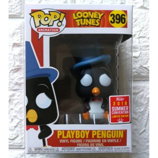 พร้อมส่ง! Funko Pop Animation PLAYBOY PENGUIN Looney Tunes 396 SDCC EXCLUSIVE 2018