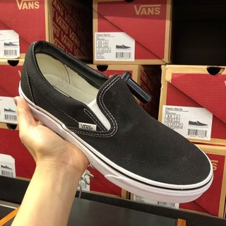 VANS SILP-ON SNEAKERS BLACK