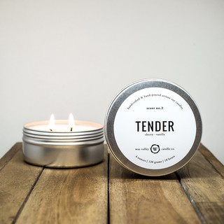 WAX VALLEY CANDLE &amp; CO. : No.2 TENDER BLEND TRAVEL TIN