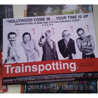 โปสเตอร์หนัง Trainspotting