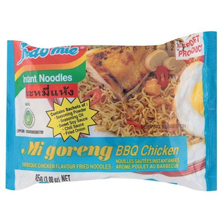 อินโดมี่ บะหมี่กึ่งสำเร็จรูปรสบาร์บีคิวไก่ 85กรัม/Indy Instant BBQ Chicken Instant Noodles 85g