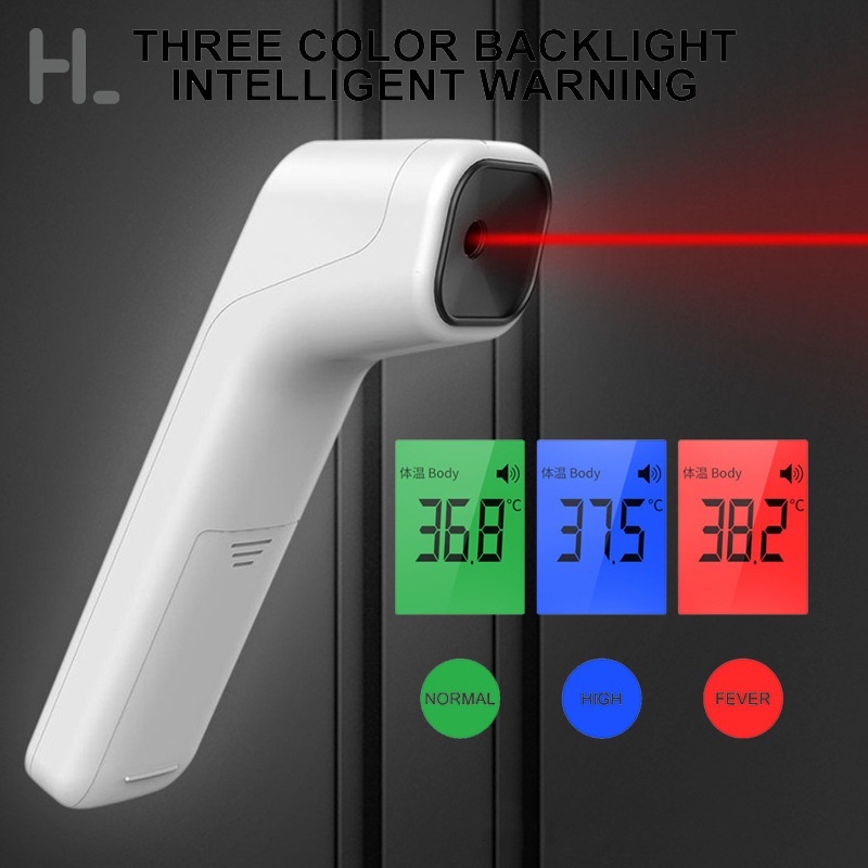 happylife COD เครื่องวัดไข้ Infrared Thermometer วัดหูหน้าผากมือ เครื่องวัดไข้ดิจิตอล เครื่องวัดไข้แบบดิจิตอล ที่วัดไข้