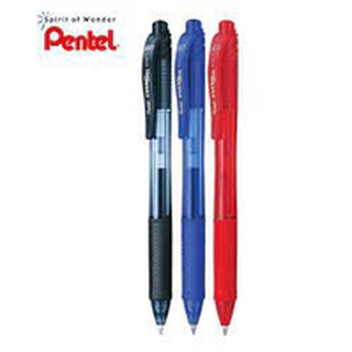 ปากกาเจล Pentel 0.7 Energel BL-107 ( เปลี่ยนไส้ได้ ) ( ซื้อครบ 5 ด้ามแถมฟรีไส้ปากกา1อัน )