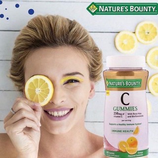 Natures Bounty, Vitamin C Gummies, Orange Flavored