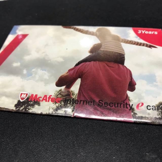 Software McAfee Internet Security E-Card For 3 Years License For 1 PC