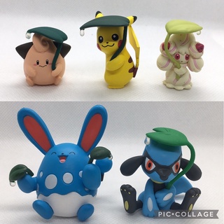 เซ็ต Pokemon Minna de Amayadori Mascot T-ARTS ครบทุกตัว