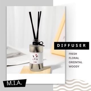 ก้านไม้หอมปรับอากาศ 60 ml และ 110 ml Room Perfume DIFFUSER น้ำหอมในบ้าน แบรนด์ MIA รวม 20 กลิ่น