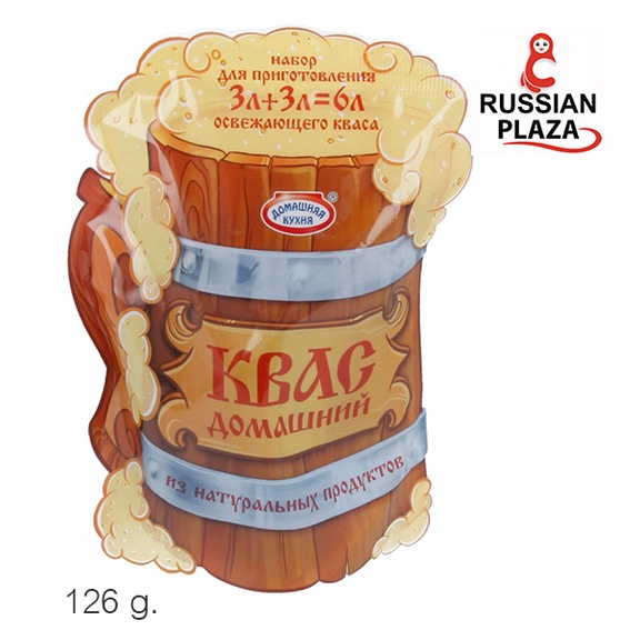 Set for making Homemade Kvass, 126 g / Kvass / Kvass / Kvass 126 กรัมสามารถทำได้ 6