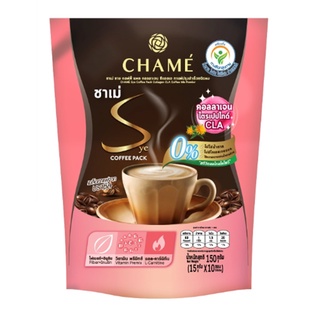 Chame Sye Coffee Pack Collagen CLA Coffee Mix Powder 15g x10 sachets กาแฟปรุงสำเร็จชนิดผง  อาหาร   เครื่องดื่ม