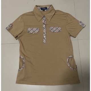 เสื้อคอปกแขนสั้น Burberry เล่นลวดลาย nova check