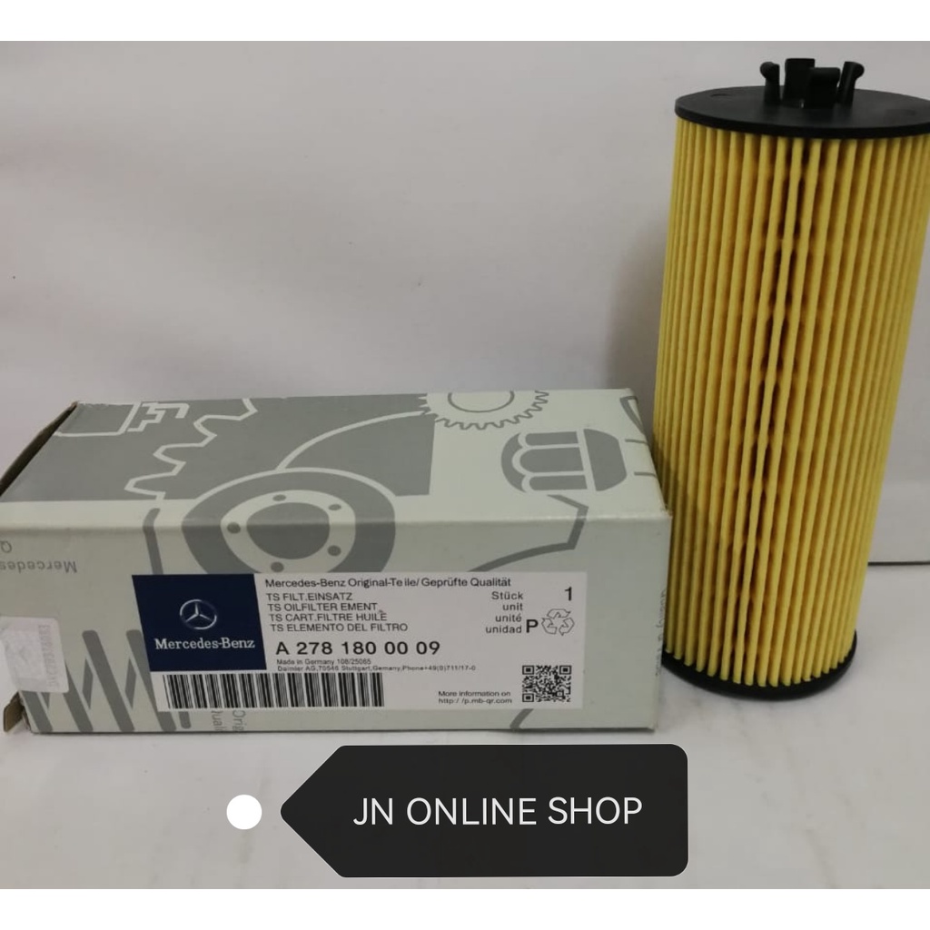 กรองน้ํามันเครื่อง (Mercedes Benz Oem) สําหรับ Mercedes Benz CLA45 AMG E63