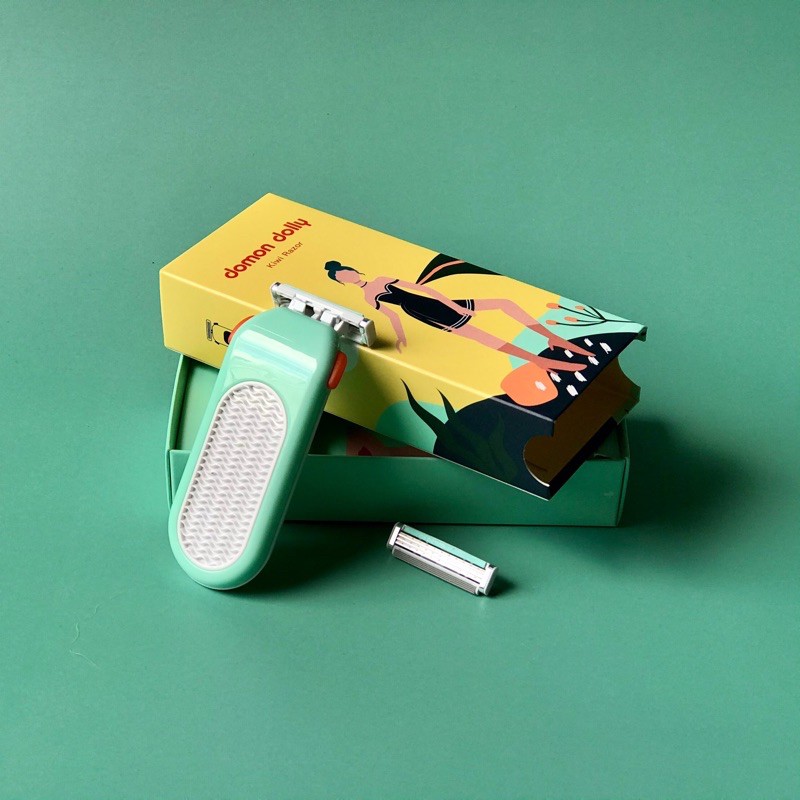 Domon Dolly  มีดโกนสีพาสเทล รุ่น Kiwi 🥝