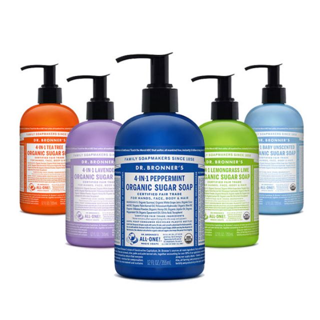 PRE-ORDER DR. BRONNER'S
4-IN-1 Organic Pump Soap