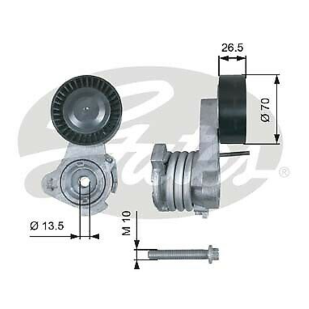 ชุดตั้งสายพาน(GATE) BMW N52 N53 / 3 (E90)5 (E60)7 (E65) X (E83 E70)Z (E85 E89)