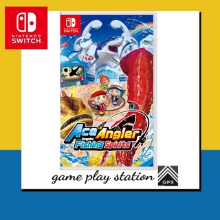 nintendo switch ace angler: fishing spirits std edition ( english zone 3 )