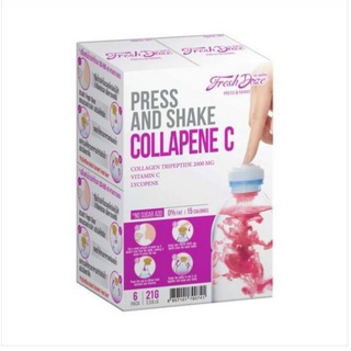 PRESS AND SHAKE เพรสแอนด์เชด คอลลาพีน.ซี 3.5 กรัม X6 กล่อง