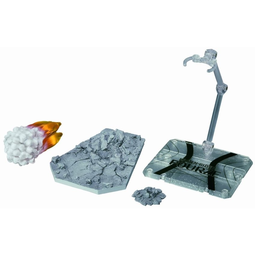 Bandai S.H. Figuarts Masked Rider Fourze Module Set Stand Effect SET