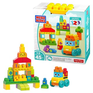 Mega Bloks เมกะ บล๊อค Big Builders 123 Bus ชุดตัวต่อ บล๊อกตั…