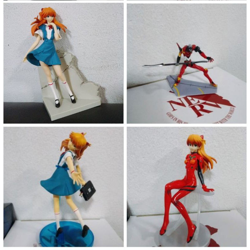 Evangelion Asuka &amp; Eva 02 Figure Model