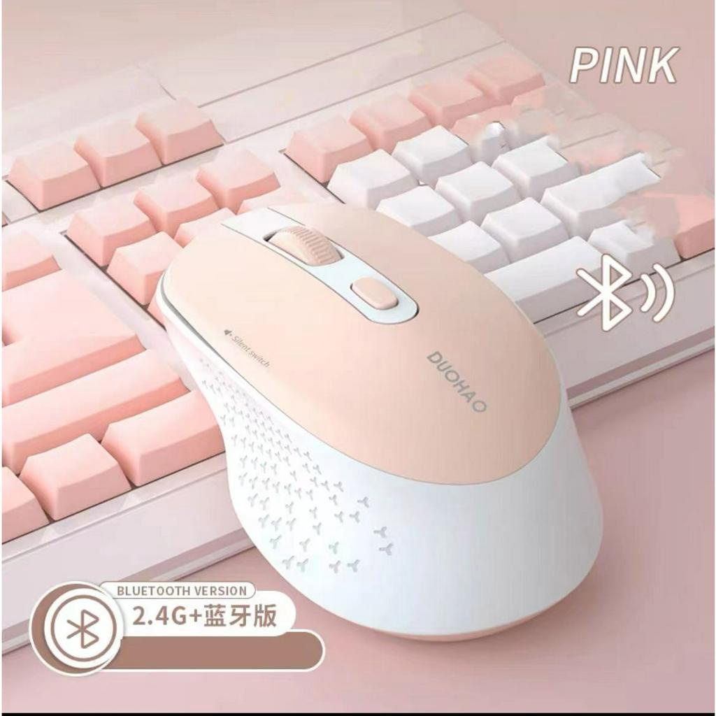 Wireless Mouse เมาส์ไร้สาย แบบชาร์จแบต เมาส์ไร้เสียง รูปที่ 5