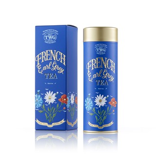 TWG Tea French Earl Grey Haute Couture Tea Tin Gift 100g / ชา ทีดับเบิ้ลยูจี ชาดำ เฟรนช์ เอิร์ล เกรย์ บรรจุ 100 กรัม