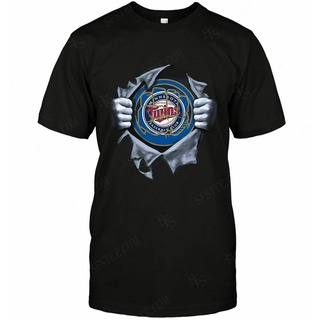 เสื้อยืดวินเทจเสื้อยืดแฟชั่น พิมพ์ลาย Minnesota Twins baseball Mlb team sport Fan UnsiexS-4XL