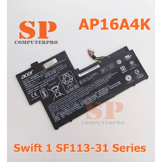 ACER BATTERY แบตเตอรี่ของแท้ ACER Swift 1 SF113-31 Series Model : AP16A4K