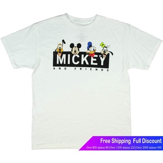 ดิสนีย์เสือยืดผู้ชาย เสื้อบอดี้โ Disney Mickey Mouse And Friends Pluto Donald Goofy Boys Youth T-Shirt Disney T-shirt