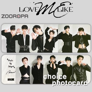 [ZOOROPA] OMEGA X LOVE ME LIKE Photo By Jeahyun 1 Photo card [Original]