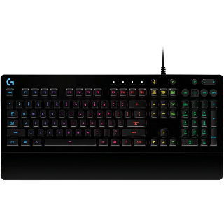 KEYBOARD (คีย์บอร์ดเกมมิ่ง) LOGITECH รุ่น G213 PRODIGY GAMING (MEMBRANE) (RGB LED) (EN/TH)