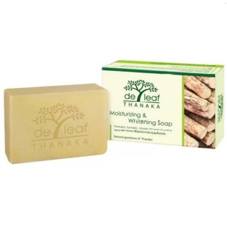 De Leaf Thanaka Moisturizing  Whitening Soap 100g