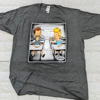 เสื้อยืด Beavis and Butt-Head ในห้องเรียน ลิขสิทธิ์แท้ S-3XL