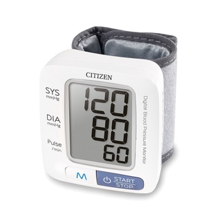 Citizen Blood Pressure รุ่น CH-650 เครื่องวัดความดัน ทางข้อมือ ใช้งานง่าย รับประกันสินค้า 7 ปี จำนวน 1 เครื่อง 18521