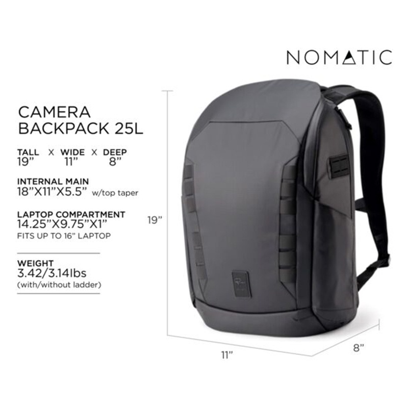 NOMATIC x Peter McKinnon 2 – Camera Backpack 25L