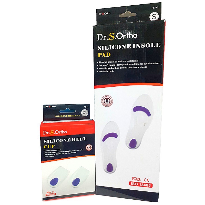 SILICONE HEEL CUP / แผ่นปิดซิลิโคน