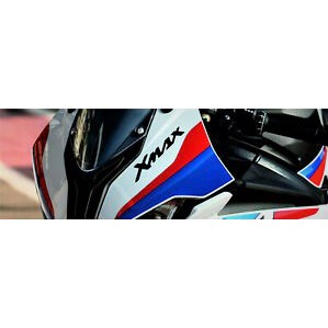 สติ๊กเกอร์ Sticker Xmax สติกเกอร์ติดรถ รถมอเตอร์ไซค์ หมวกกันน็อค รถยนต์ 1ชุดมี2ชิ้น
