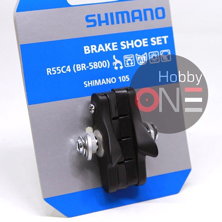 ชุดผ้าเบรค Shimano 105 BR-5800 R55C4 ผ้าเบรค Y88T98020