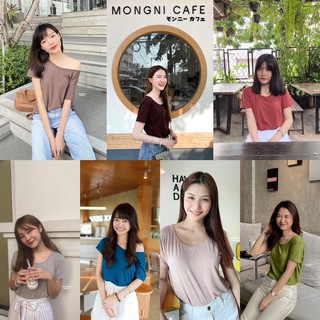 BASIC TEE SALE ล้างสต็อค *สินค้าไม่ผ่าน QC* 100฿