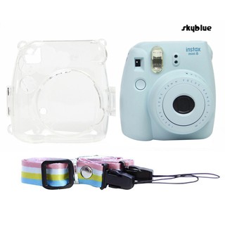 [SK ] เคสใส ป้องกันกล้อง แบบพกพา สําหรับ CAIUL Checky Instax Mini 8/8+/9