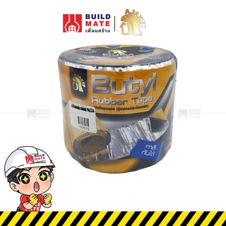 AJAX แผ่นปิดรอยต่อยางสังเคราะห์หลังฟอยล์ (Butyl Rubber Tape) ( ขนาด 10 x 300 ซม. ) แรงยึดเกาะสูง ทนต่อทุกสภาพอากาศ