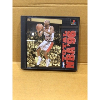 แผ่นแท้ [PS1] Total NBA 96 (Japan) (SIPS-60008) 1996 Basketball