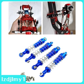 [ราคาจำกัดเวลา] 4 Pcs Shock Absorber RC Car Alloy Adjustable Coil Spring Damper for MN D90 D91 99S WPL C14 C24 1/12 Scale Model Truck Racing Car Spare Parts