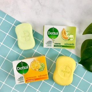 Dettol เดทตอล สบู่ก้อน แอนตี้แบคทีเรีย ปกป้องกลิ่นกาย 60 กรัม (แพ็ค 4 ก้อน)