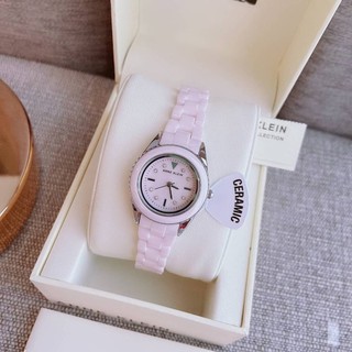 พร้อมส่ง นาฬิกา ANNE KLEIN Anne Klein Light Pink Dial Ladies Watch 3165LPSV ของแท้