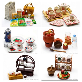 Rement(รีเม้นท์) Asian grocery ปี 2004 งานเก่า ของจิ๋ว ของสะสม ของเล่น โมเดลขนาดเล็ก ตกแต่งบ้านตุ๊กตา ของใหม่ ของแท้