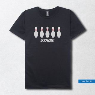 over the sky T-shirt กราฟฟิค เสื้อยืดคอกลม - โบว์ลิ่ง Bowling