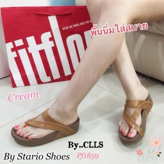 🎀🎀 พร้อมส่ง 🎀🎀    รองเท้าเพื่อสุขภาพ style flipflop งานชนชอปสวยเนี๊ยบ ดีไซน์เก๋ด้วยสายหนังpuนิ่ม