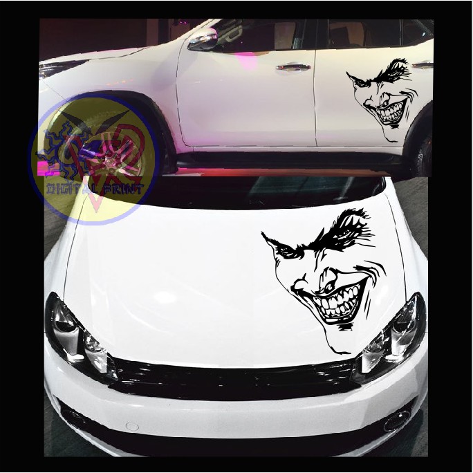 TRIBAL JOKER 2 สติ๊กเกอร์ติดรถ