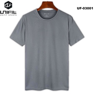 UNIFIT Men's Dri-Fit Round Neck T-Shirts Casual Sports Jogging Fitness Uf-03001
